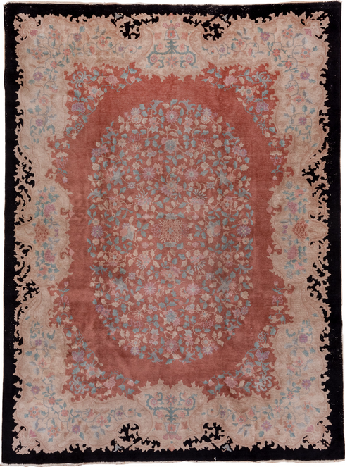 Vintage Chinese Area Rug (8' x 10')
